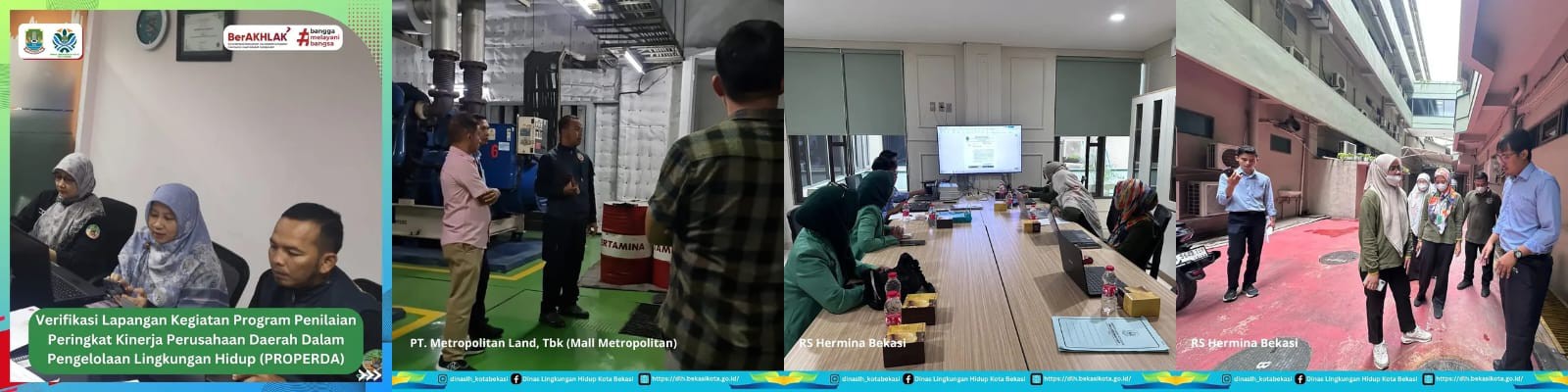 Verifikasi lapangan dalam rangka Program (PROPERDA) tingkat Kota Bekasi, tahun 2025