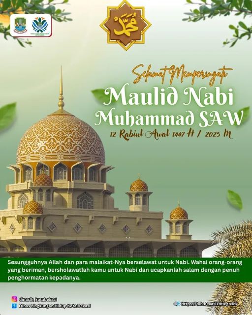 Selamat Memperingati Maulid Nabi Muhammad SAW 1447 H